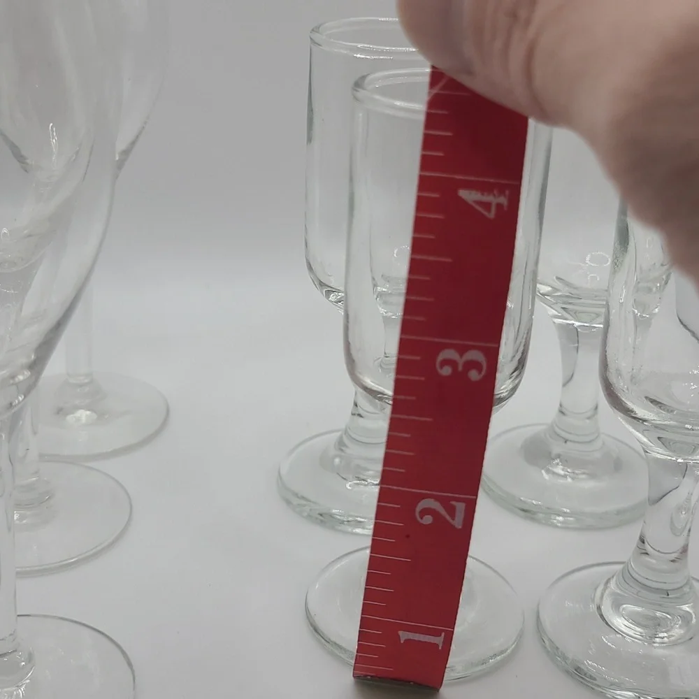 Vintage Champagne Flutes and Shot glasses - Picture 5 of 6